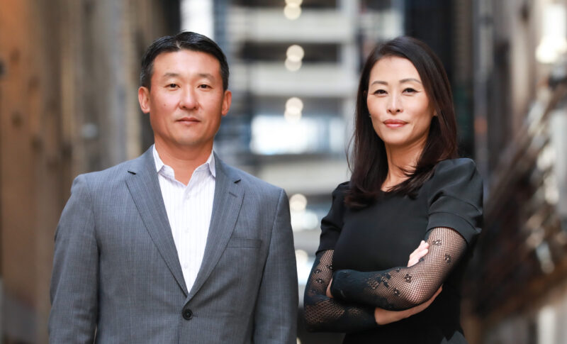 Chicago-based private equity firm (Kinzie Capital) co-founders, Suzanne Yoon and David Namkung